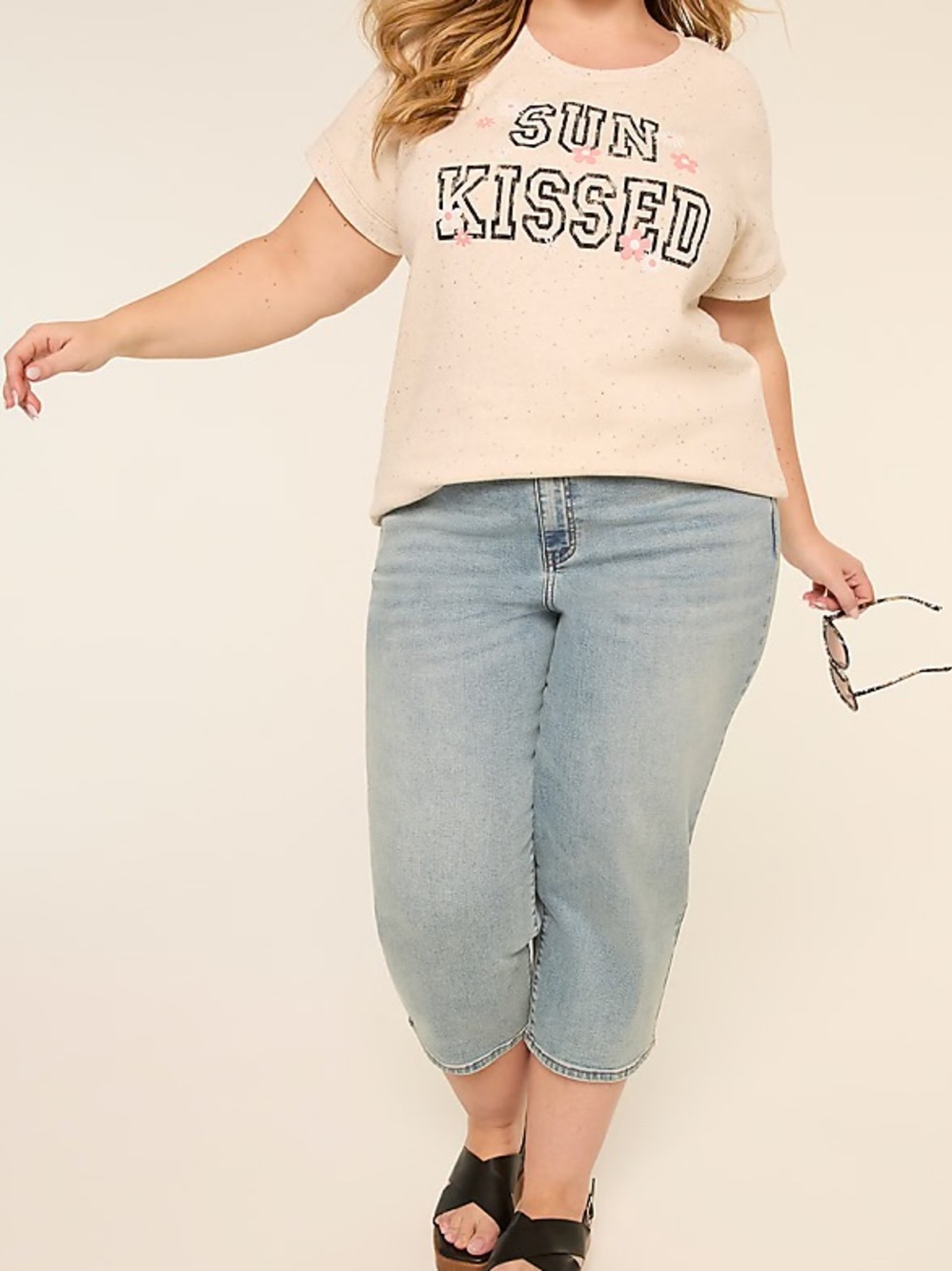 Lane Bryant short sleeve sweatshirt size 18/20 - Picture 4 of 7